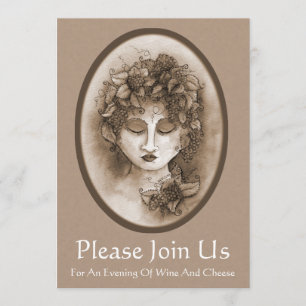 Weinprobe-Einladung Einladung