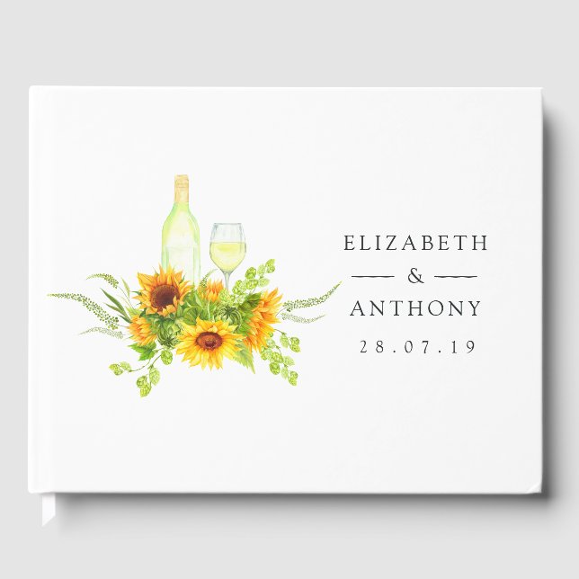 Weinprobe Gästebuch (Vorderseite)