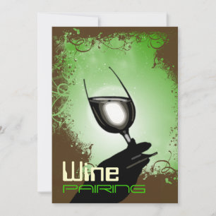 Weinprobe Party ~ 5 x 7 Einladung