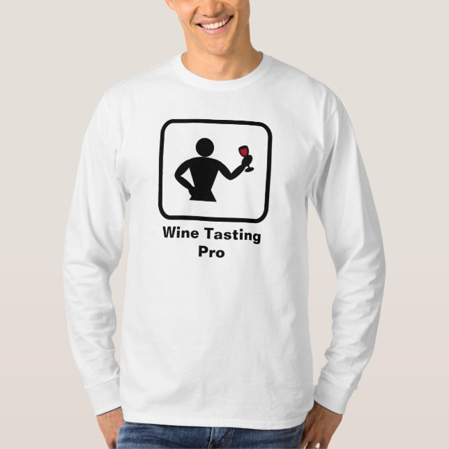 Weinprobe Pro T-Shirt (Vorderseite)