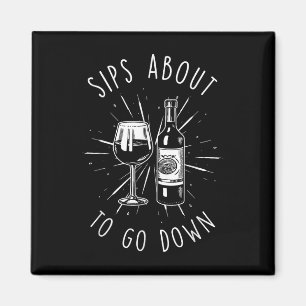 Weinprobe und Weinprobe Magnet