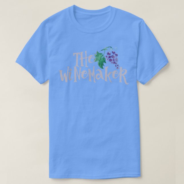 Weinproduzent T T-Shirt (Design vorne)