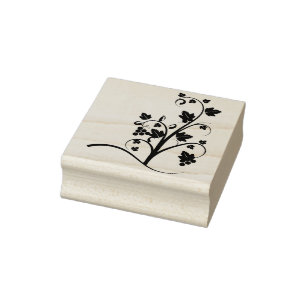 Weinrebe Gummistempel