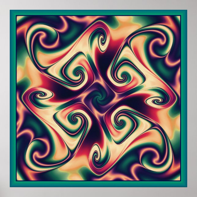 Weinrebe Poster (Vorne)