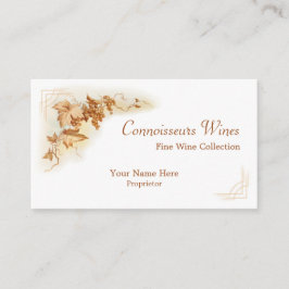 Weinrebe-Visitenkarte Visitenkarte