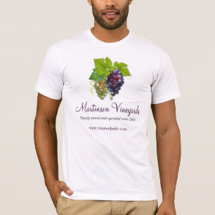 Weinrebe Werbe-Shirt T-Shirt