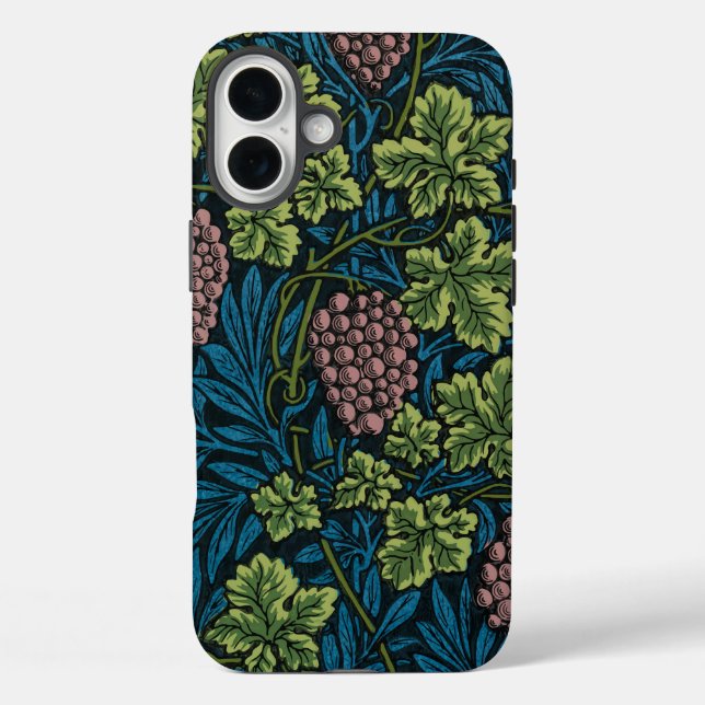 Weinreben mit Trauben rosa Trauben Case-Mate iPhone Hülle (Rückseite)