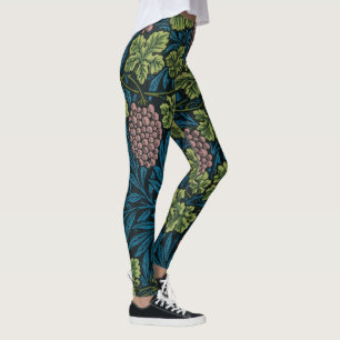 Weinreben mit Trauben rosa Trauben Leggings