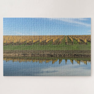 Weinreflexion Puzzle