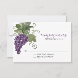 Weinroute Mendrisiotto | HochzeitsrSVP RSVP Karte