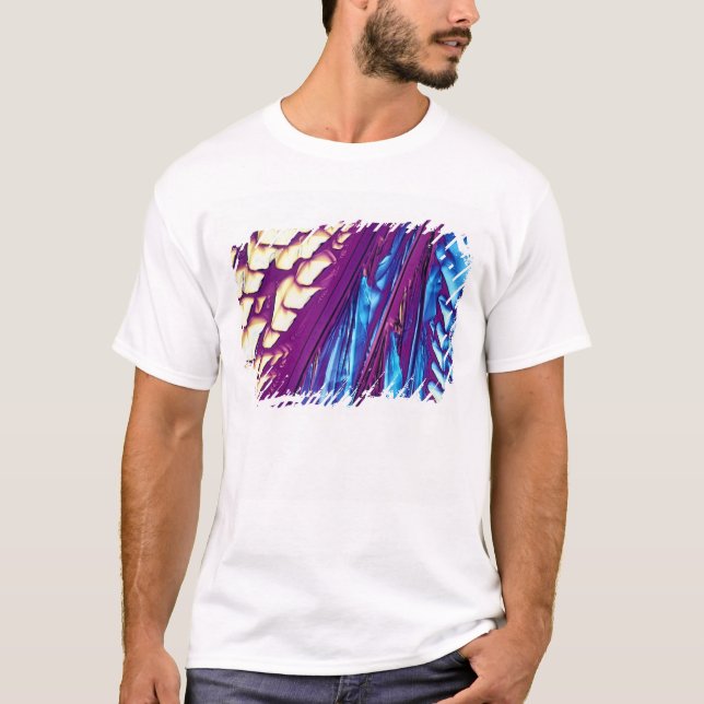 Weinsäure-Kristalle T-Shirt (Vorderseite)