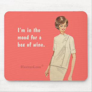 Weinschlauch Mousepad