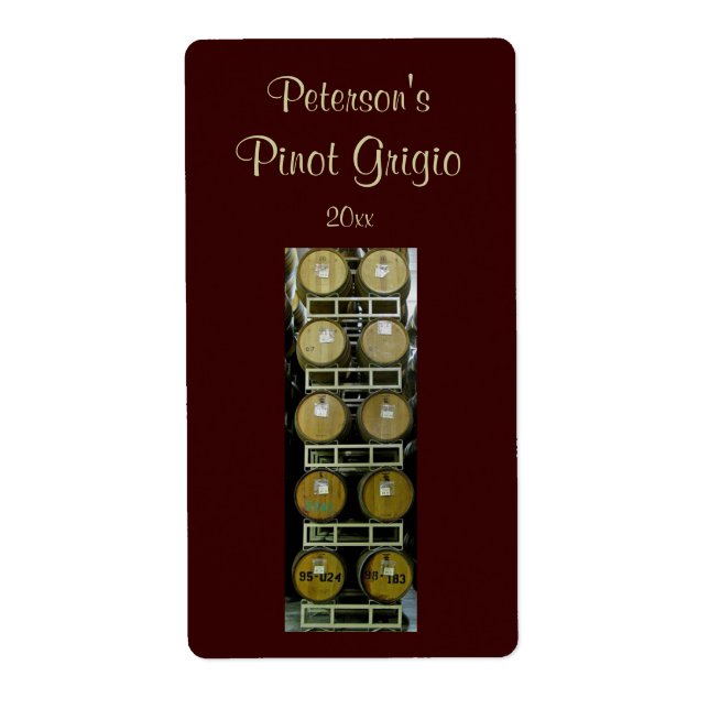 Weinsorten, hausgemachte Weine (Vorne)