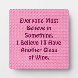 Weintablette Fotoplatte