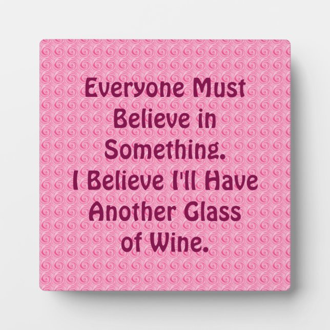 Weintablette Fotoplatte (Vorderseite)