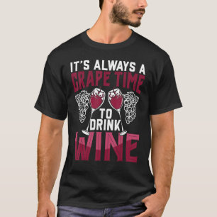 Weintraube "Pun Winemaker Connoisse" T-Shirt