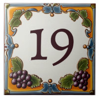 Weintrauben Eigenes Haus Nummer Unterschrift