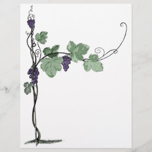 Weintrauben Letterhead