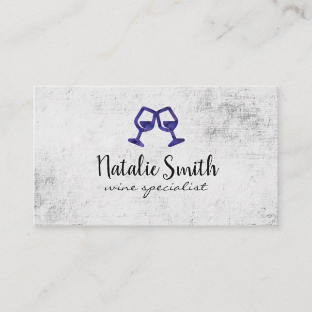 Weintraubenkäse Visitenkarte (Vorderseite)