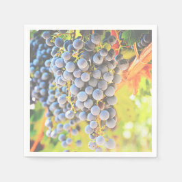 Weintraubenpapier Serviette