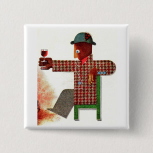 Weintrinker AKA oenophile Button