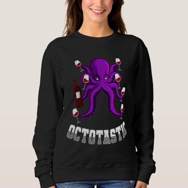 Weintrinker Sweatshirt (Vorderseite)