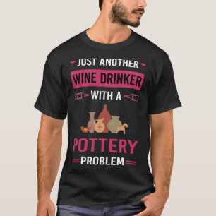 Weintrinker Töpfer T-Shirt