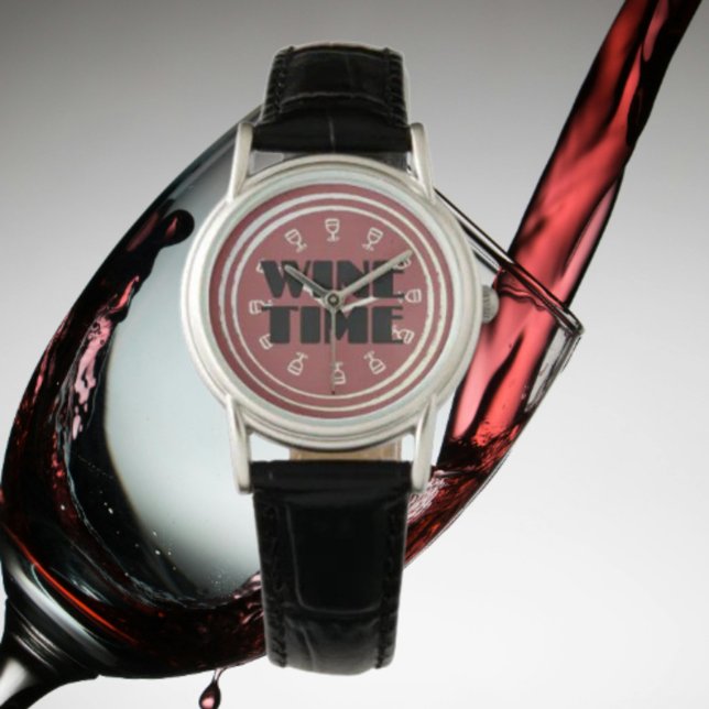 Weinzeit Armbanduhr (Von Creator hochgeladen)