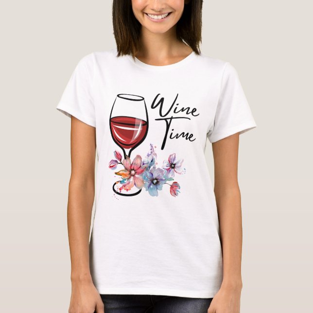 WEINZEIT T-Shirt (Vorderseite)