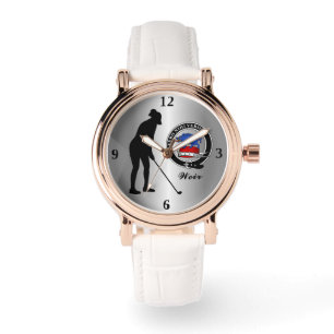 Weir Clan Abzeichen (Hers) Golf Armbanduhr