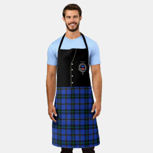 Weir Clan Abzeichen & Tartan Kilt Schürze