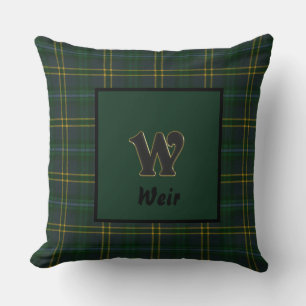 Weir Modern Original Scottish Tartan Kissen
