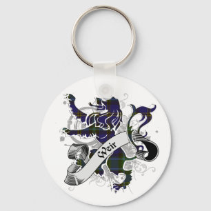 Weir Tartan Lion Schlüsselanhänger