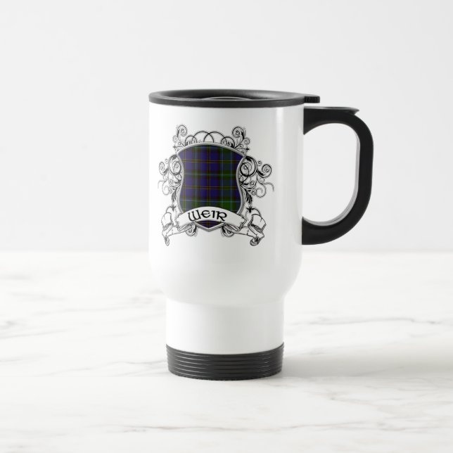 Weir Tartan Shield Reisebecher (Rechts)