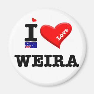 WEIRA - I Liebe Magnet