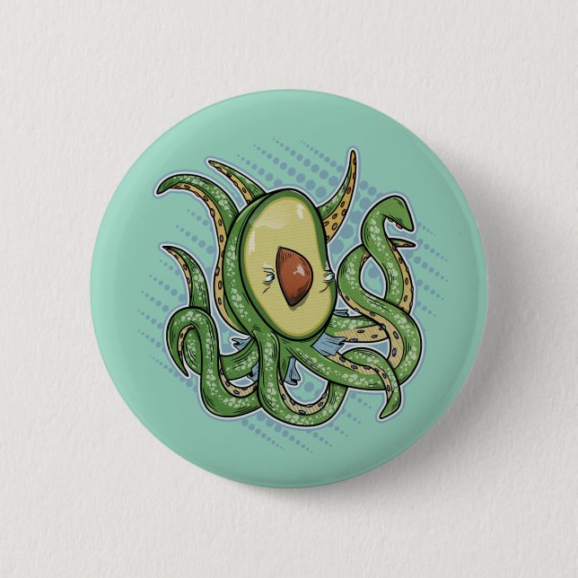 Weird Avocado Button (Vorderseite)