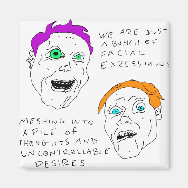 WEIRD BOYZ Magnet (Vorne)