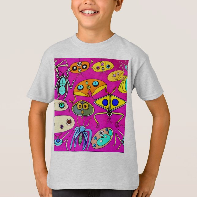 Weird Bugs T-Shirt (Vorderseite)