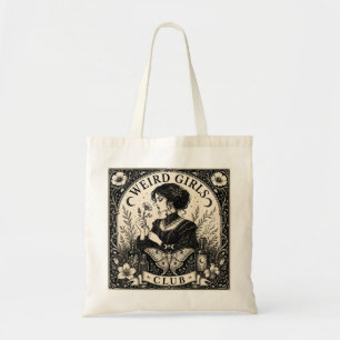 Weird Girls Club Gotischer Jugendstil-Taschentuch Tragetasche