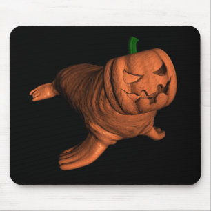 Weird Halloween Walrus Mousepad