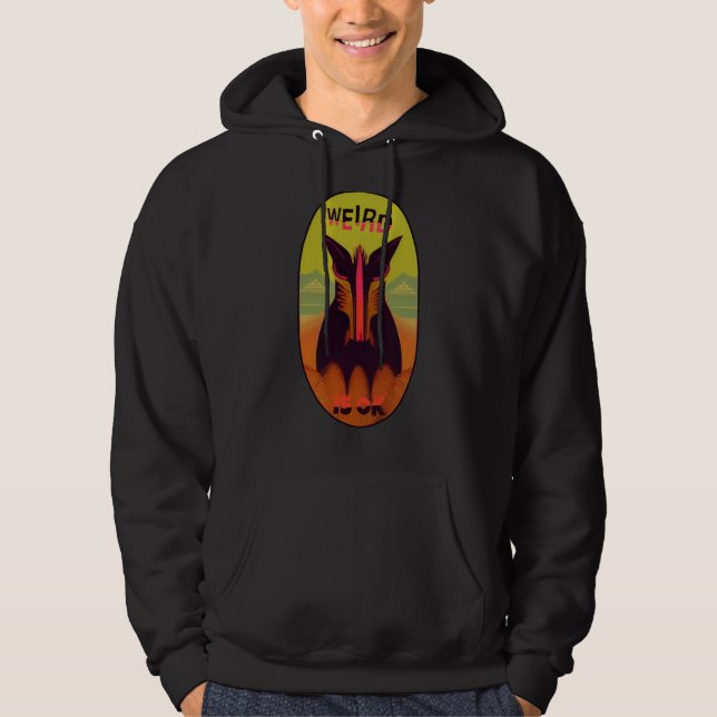Weird is OK 01 Hoodie (Vorderseite)