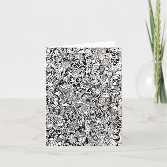 Weird Shapes Detailed Cartoon Folded (Vorderseite)