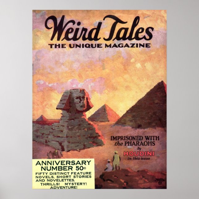 Weird Tales Magazine MAY 1924 Poster (Vorne)