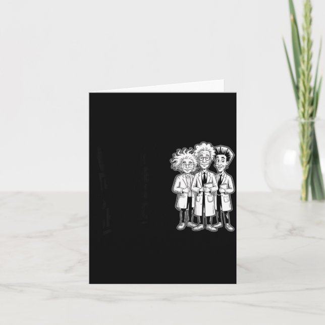 Weird Teachers Build Character Funny Teacher Appre Karte (Vorderseite)