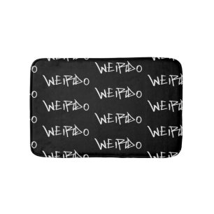 Weirdo-Punk-Style-Weird-Emo-Goth-Heavy-Metal Badematte