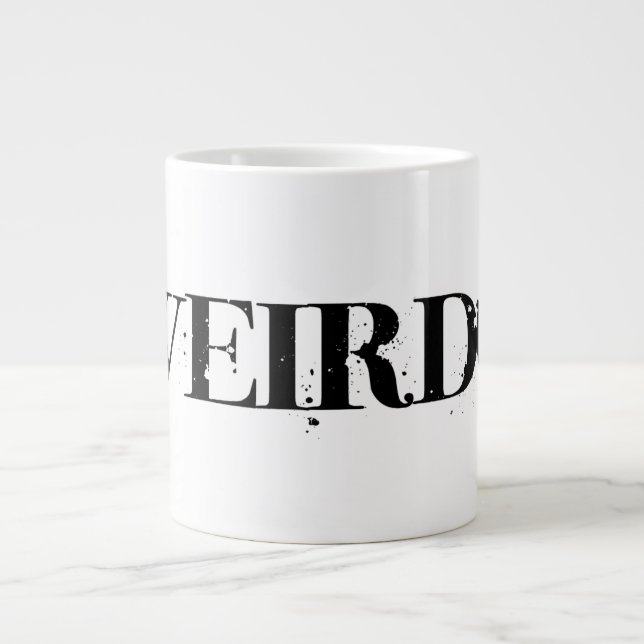 Weirdo-Tasse Jumbo-Tasse (Vorderseite)