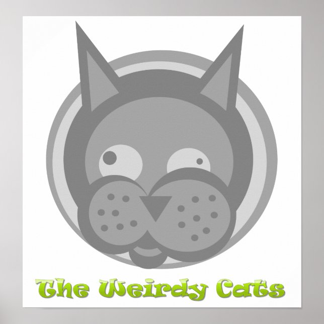 Weirdy Cats Poster (Vorne)