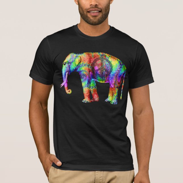 Weise cooles man versah Shirt mit Seiten (Vorderseite)