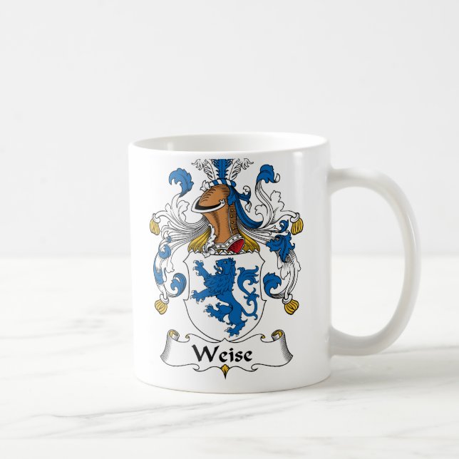 Weise Familienwappen Kaffeetasse (Rechts)