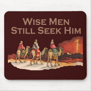 Weise Männer suchen ihn noch, Weihnachten Mousepad
